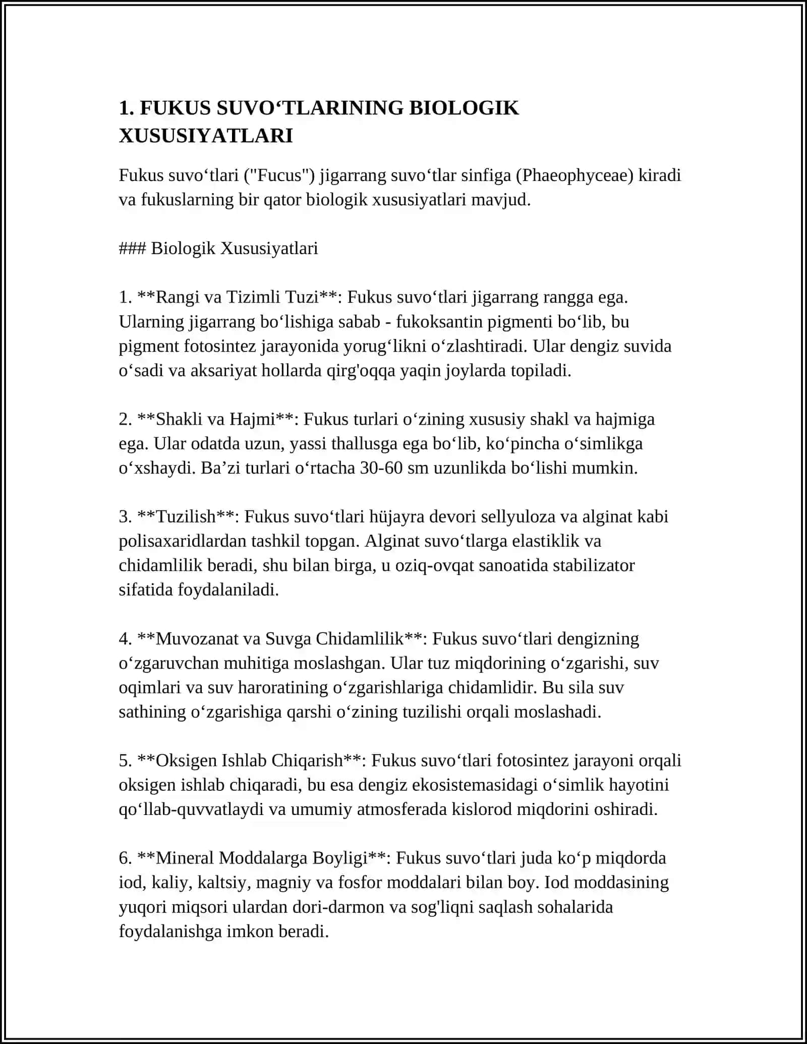 FUKUS SUVOʻTLARI 3
