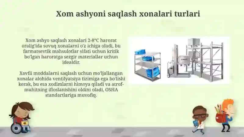 Xom ashyoni saqlash 3