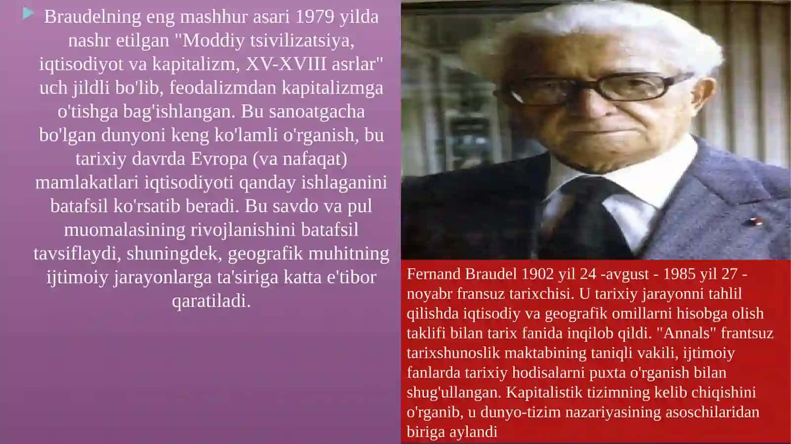 TARIXIY ANTROPOLOGIYA MIKRO TARIX YO’NALISHI VA ANNALLAR MAKTABI 3