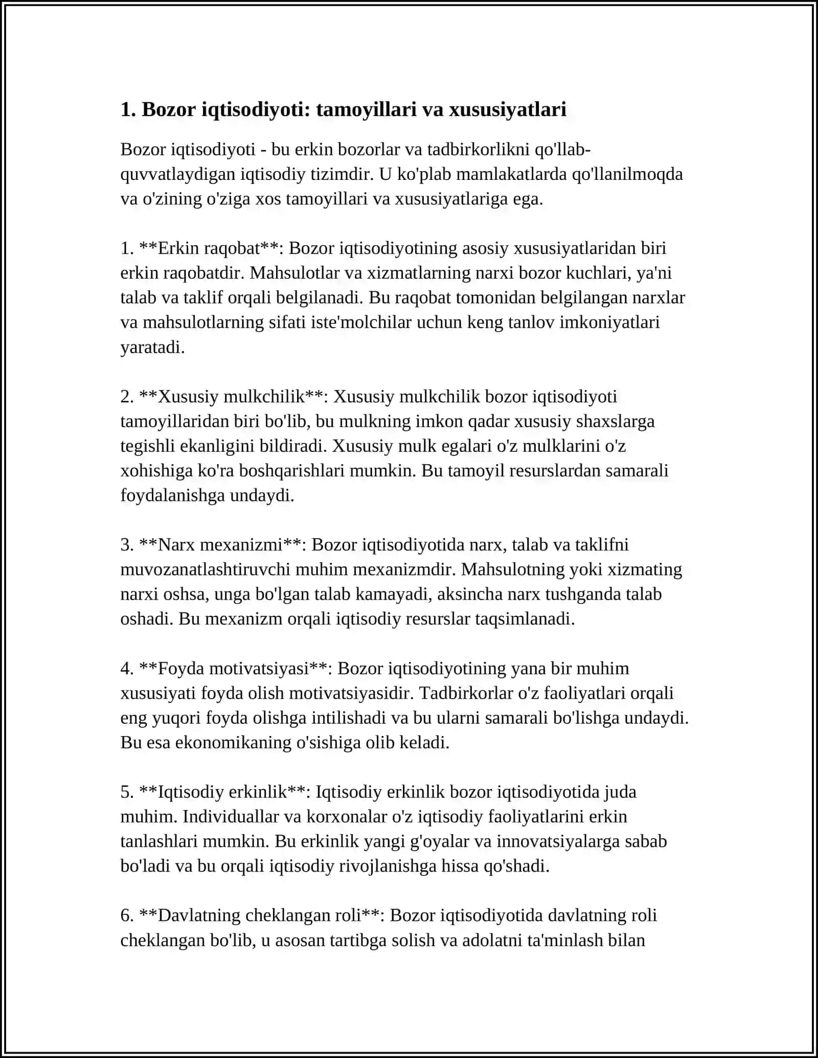 IQTISODIY TIZIMLAR 3