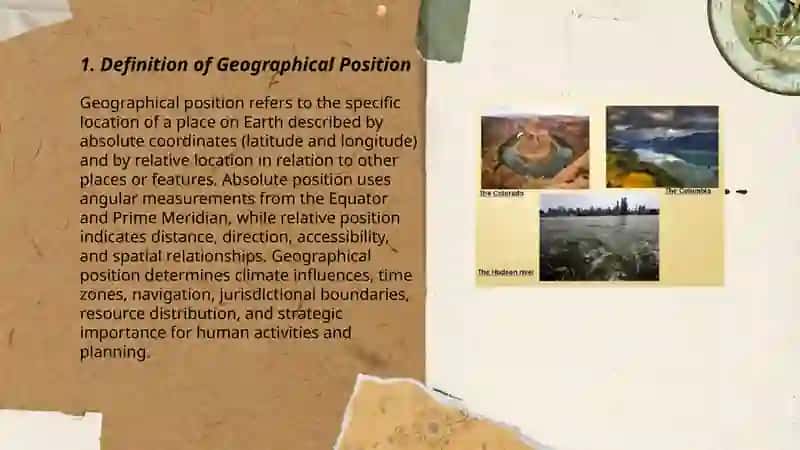 Geographical Position 3