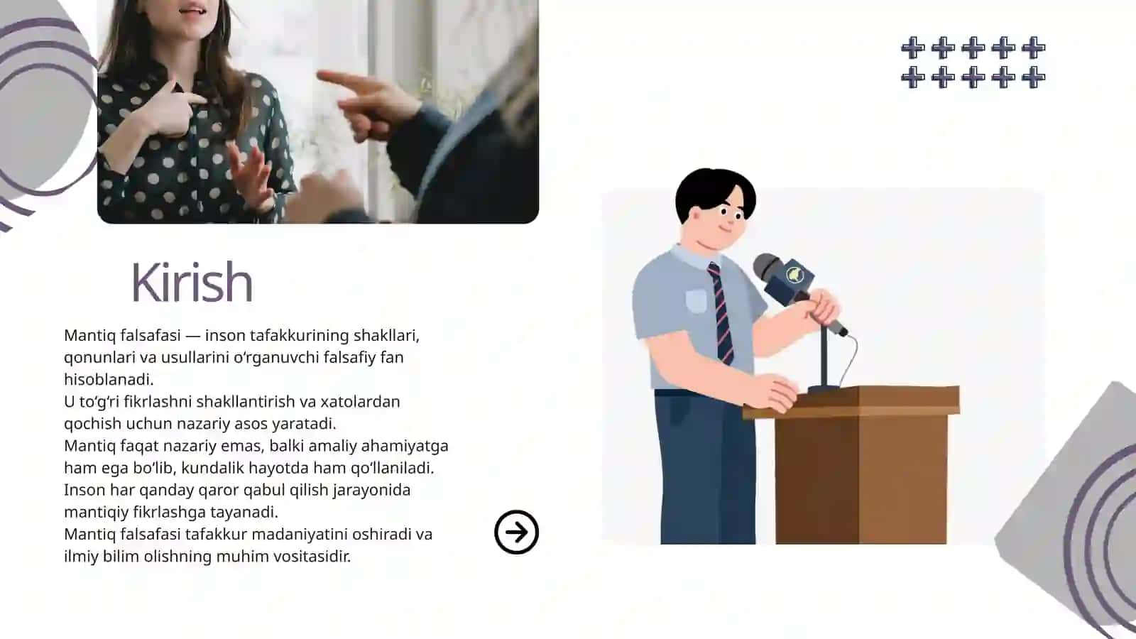 FALSAFA FANIDAN TAYYORLAGAN PREZENTATSIYASI 3