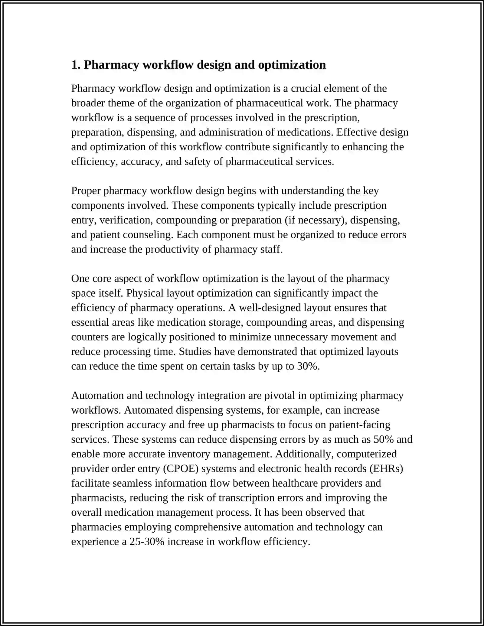 ORGANIZATION OF PHARMACEUTICAL WORK 3
