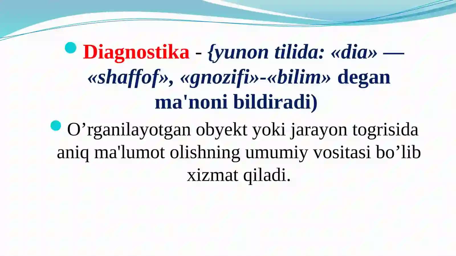 Pedagogik diagnostika predmetlari tarixiy rivoji 3