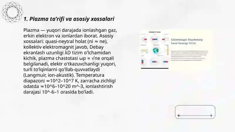 Plazma haqida tushuncha 3