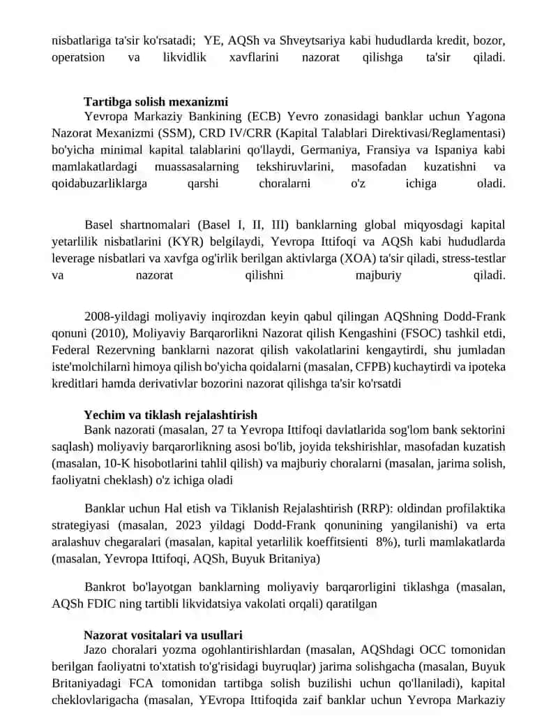 Bank nazorat qilish 3