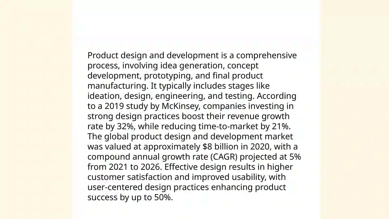 Process and product 3