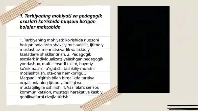 Tarbiyaning mohiyati va pedagogik asoslari 3