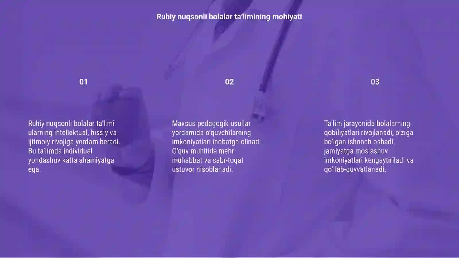 Ruhiy nuqsonli bolalar taʼlimi 3