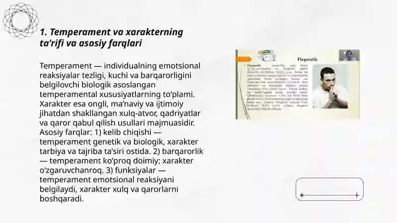 Temperament va xarakter 3