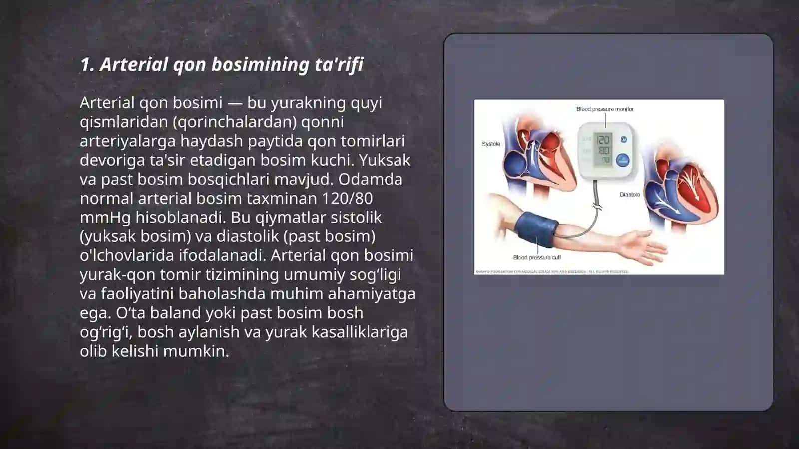 Arterial qon bosimi 3