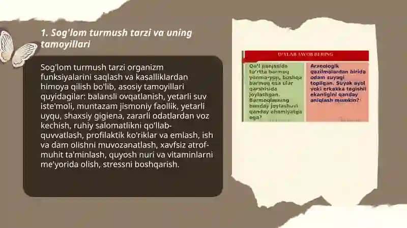Odam va uning salomatligi 3