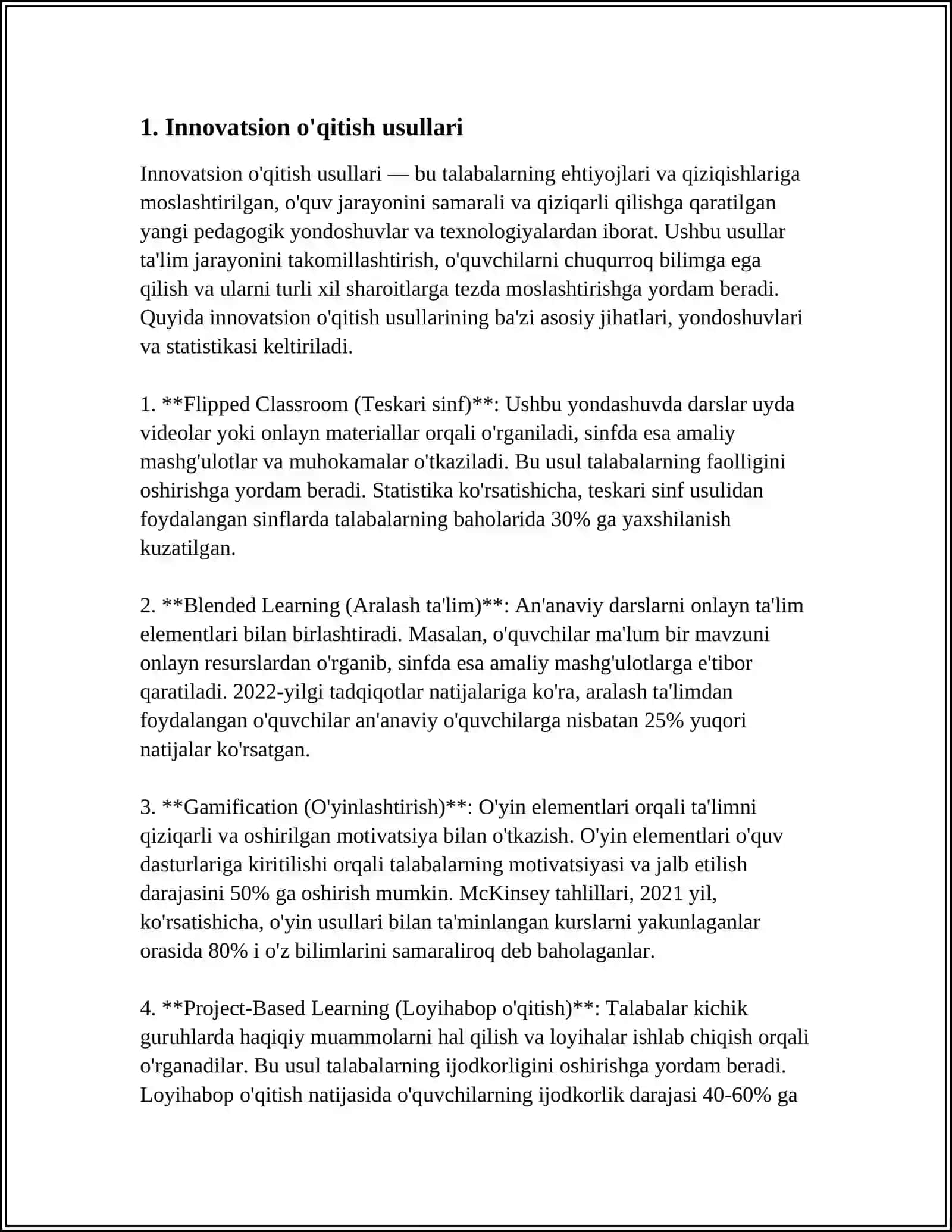 OʻQITUVCHINING INNOVATSION FAOLIYATI 3