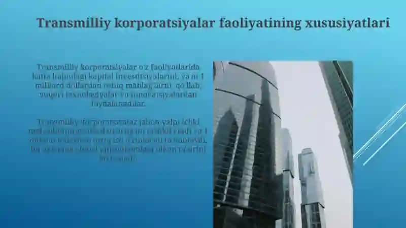 Transmilliy Korporatsiyalar 3