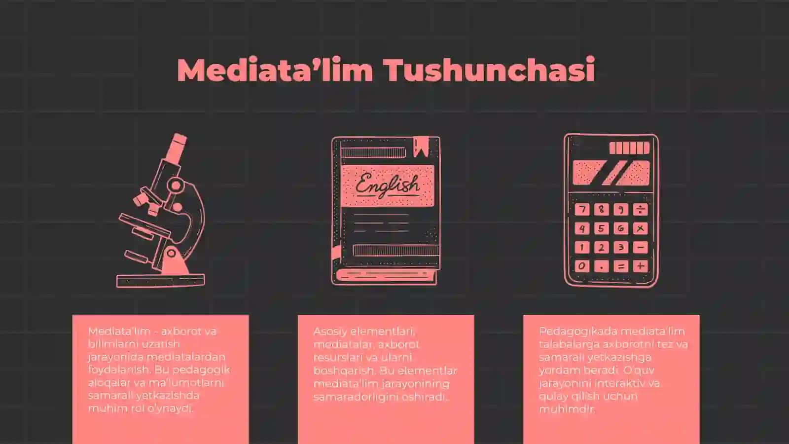 Mediatalim nazariyasining pedagogikadagi o'rni 3