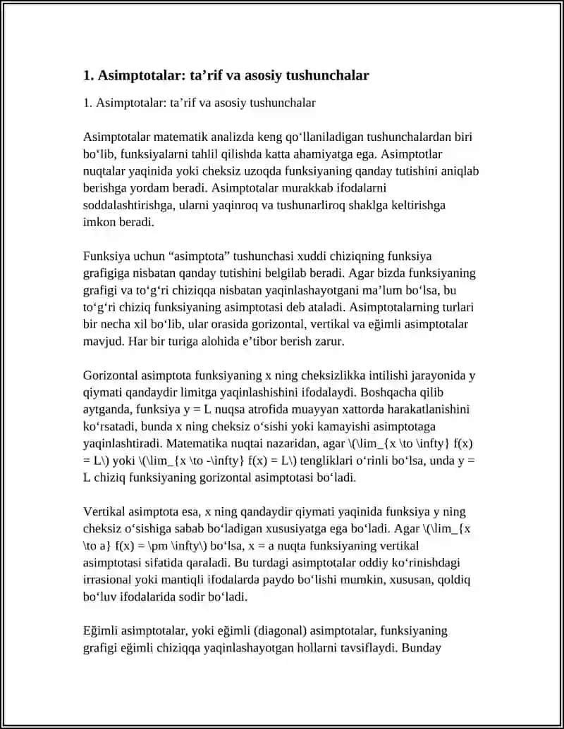 ASIMTOTALAR 3