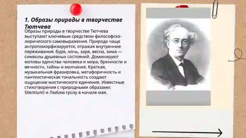 Творчество Тютчева 3