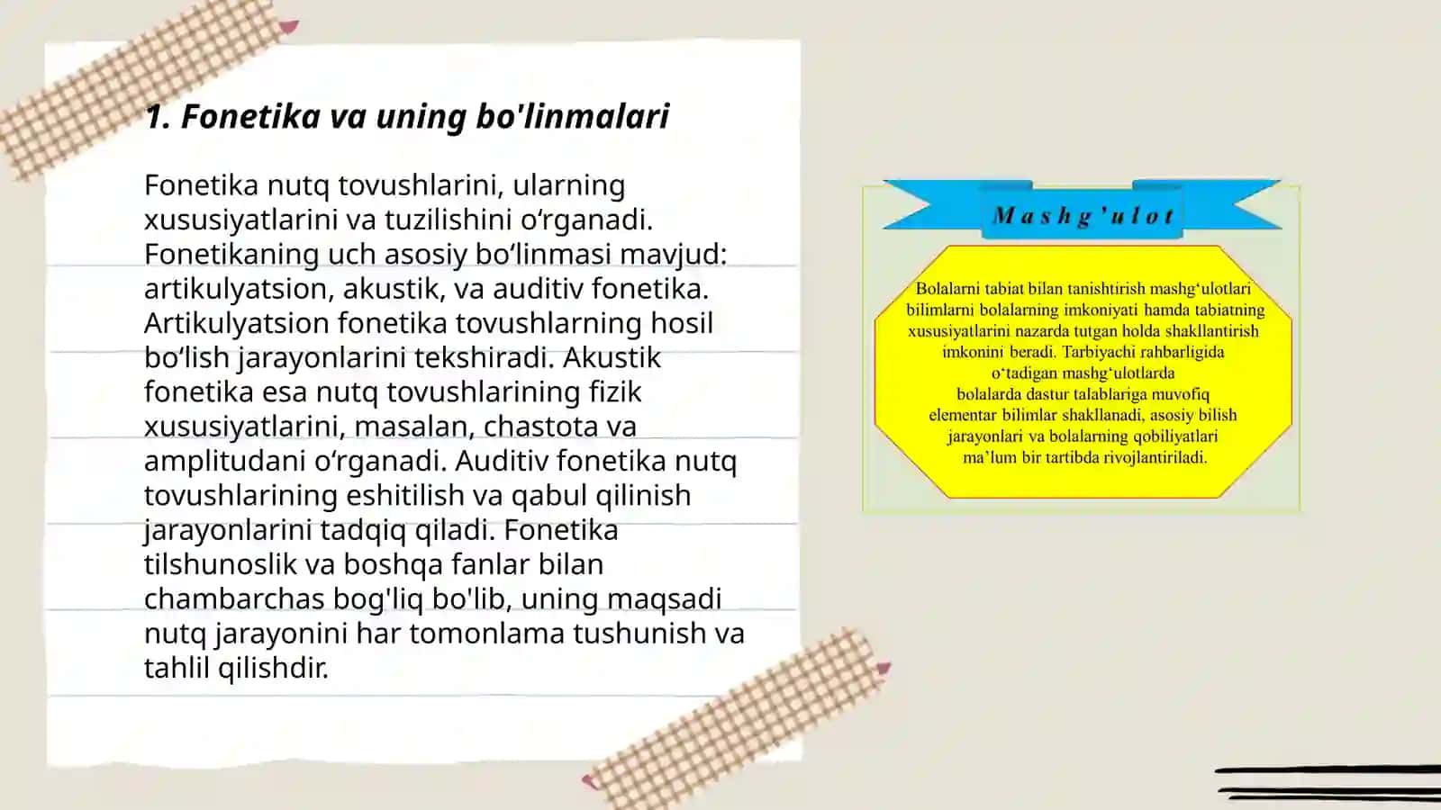 Nutqning asosiy fonetik birliklari 3