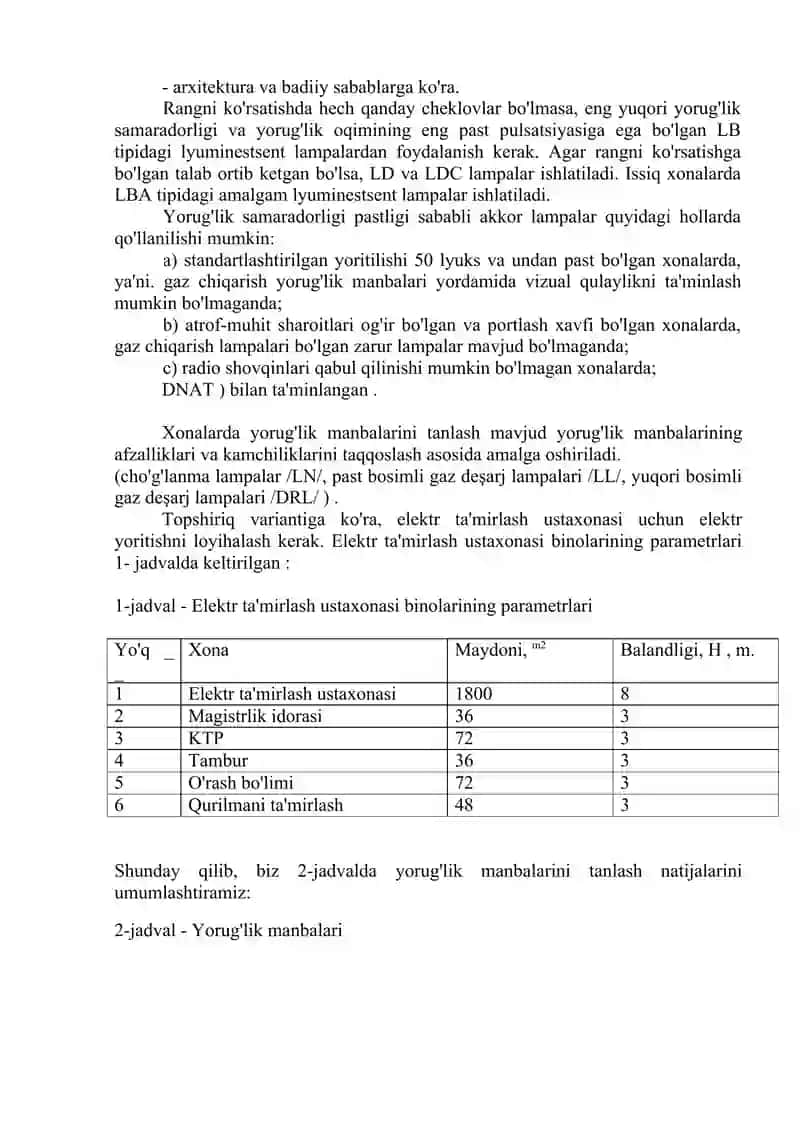 Yoritish tizimi 3