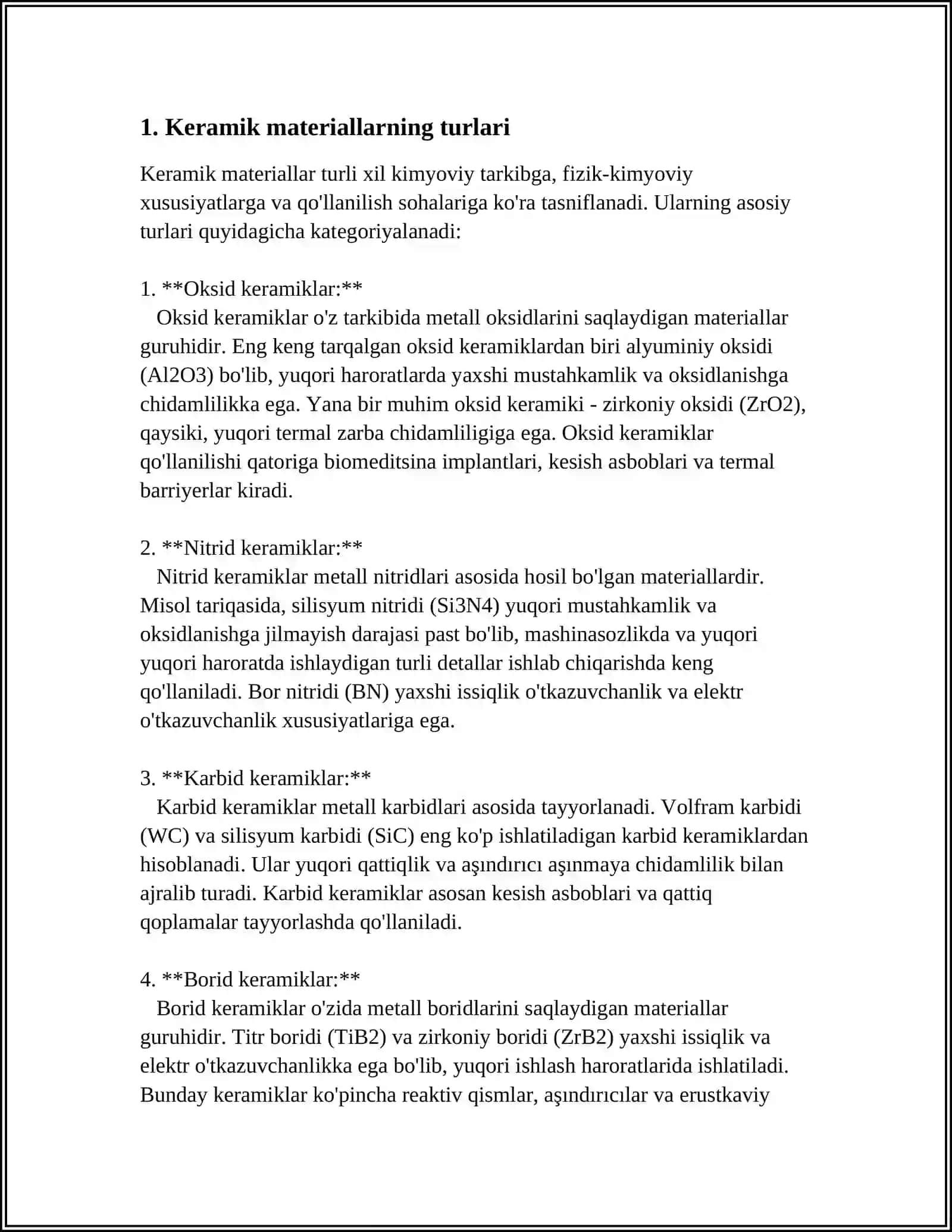 KERAMIK MATERIALLAR 3
