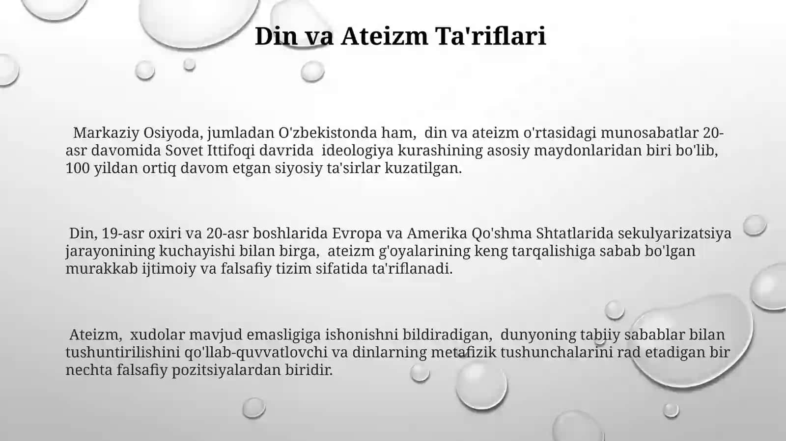 Din va Ateizmning Jamiyatga Ta'siri 3