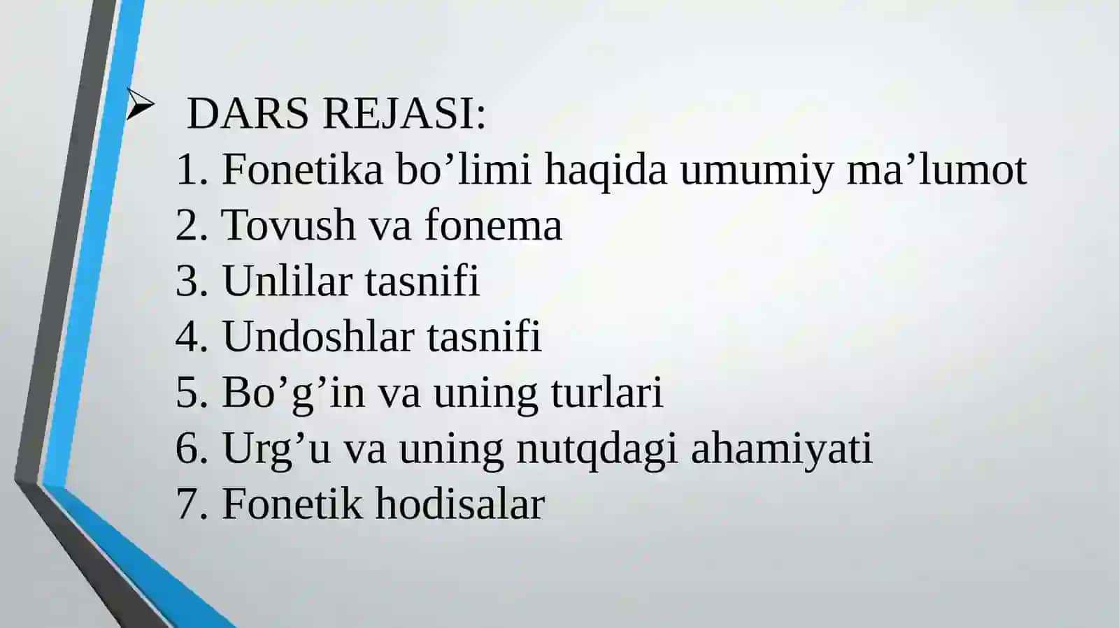 O'zbek tilshunosligi (Uzbek Linguistics) 3