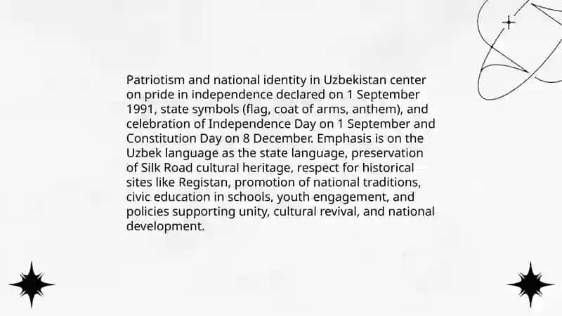 Patriotism and National Identity in Uzbekistan 3