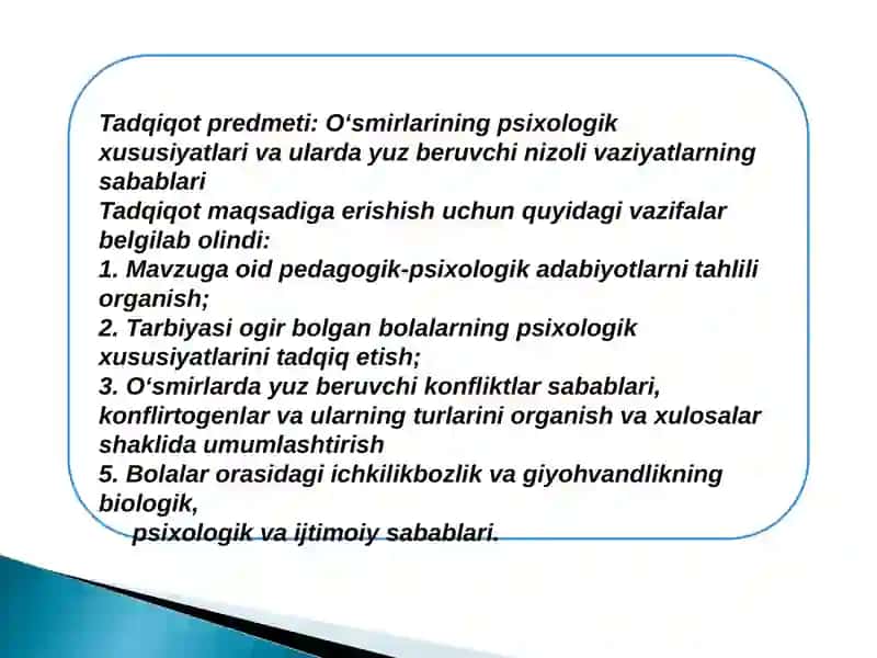 Ijtimoiy pedagogika fanidan kurs ishi 3