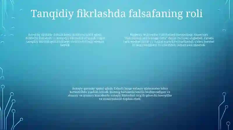 Falsafaning Jamiyatdagi Ahamiyati 3