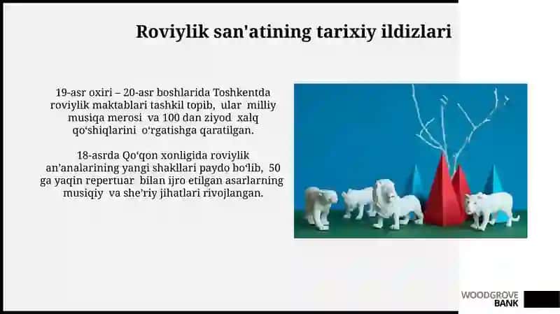 Roviylik san'ati haqida tushuncha 3