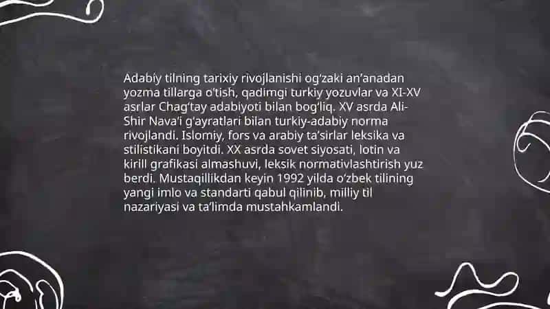 Adabiy va milliy til 3