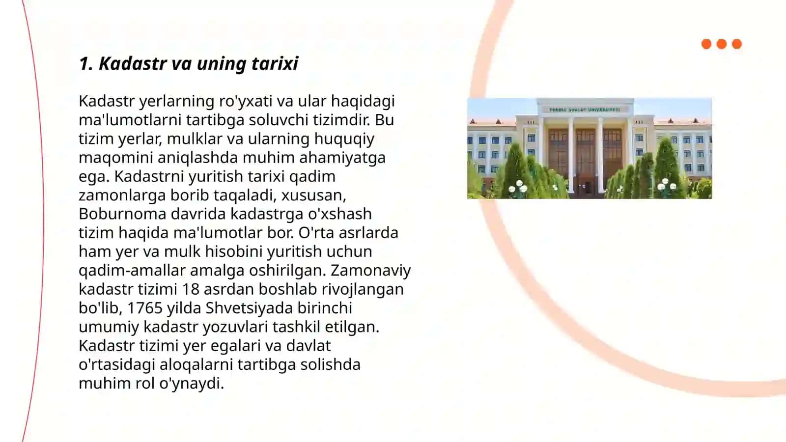 Davlat shahar sozlik kadastri 3
