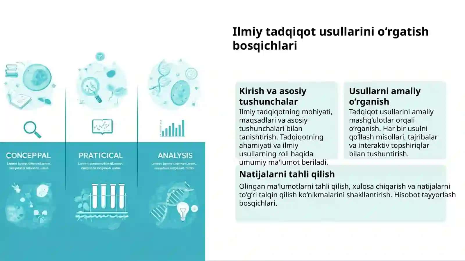 Biologiyada ilmiy dunyoqarashni shakllantirish 3