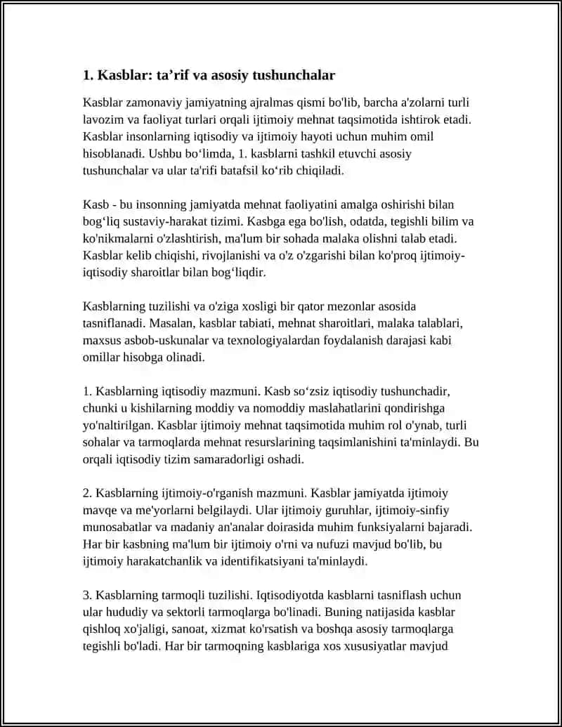 KASBLAR VA ULARNING KLASSIFIKATSIYASI 3