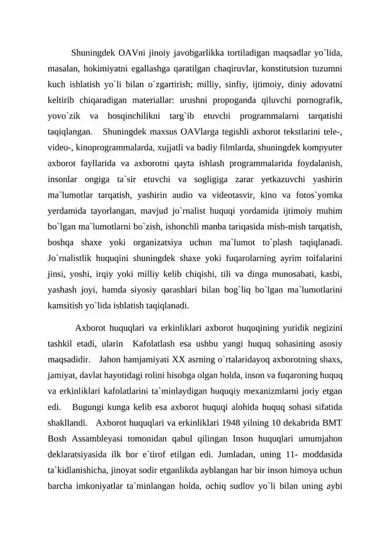 Ommaviy axborot vositalari 3