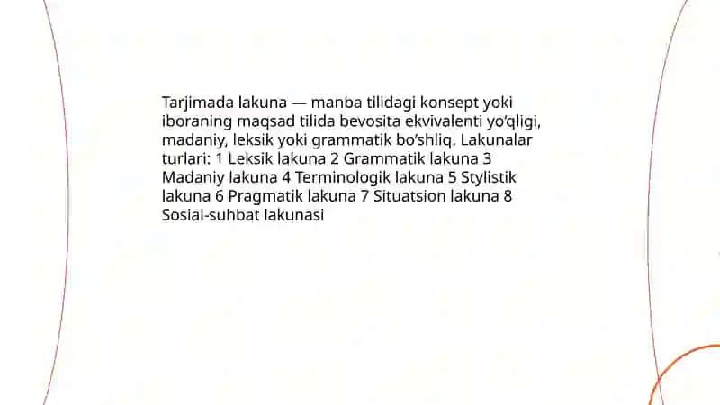 Tarjimada lakuna 3