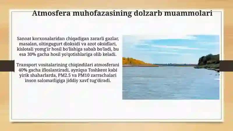 Atmosferani muhofaza qilish 3