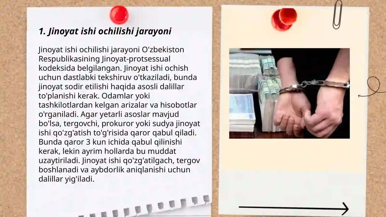 Jinoyat ishini qo'zg'atish 3