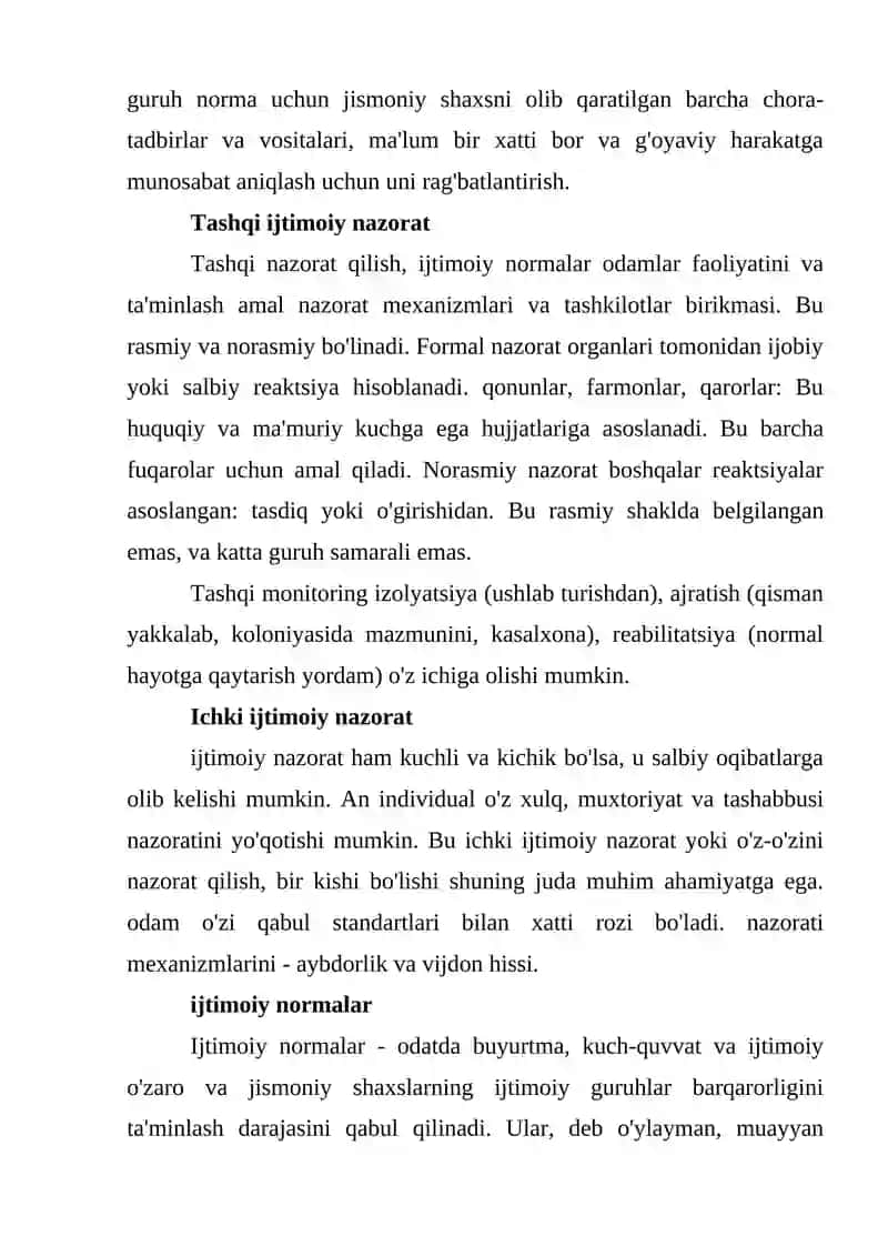Ijtimoiy Sanktsiyalar 3