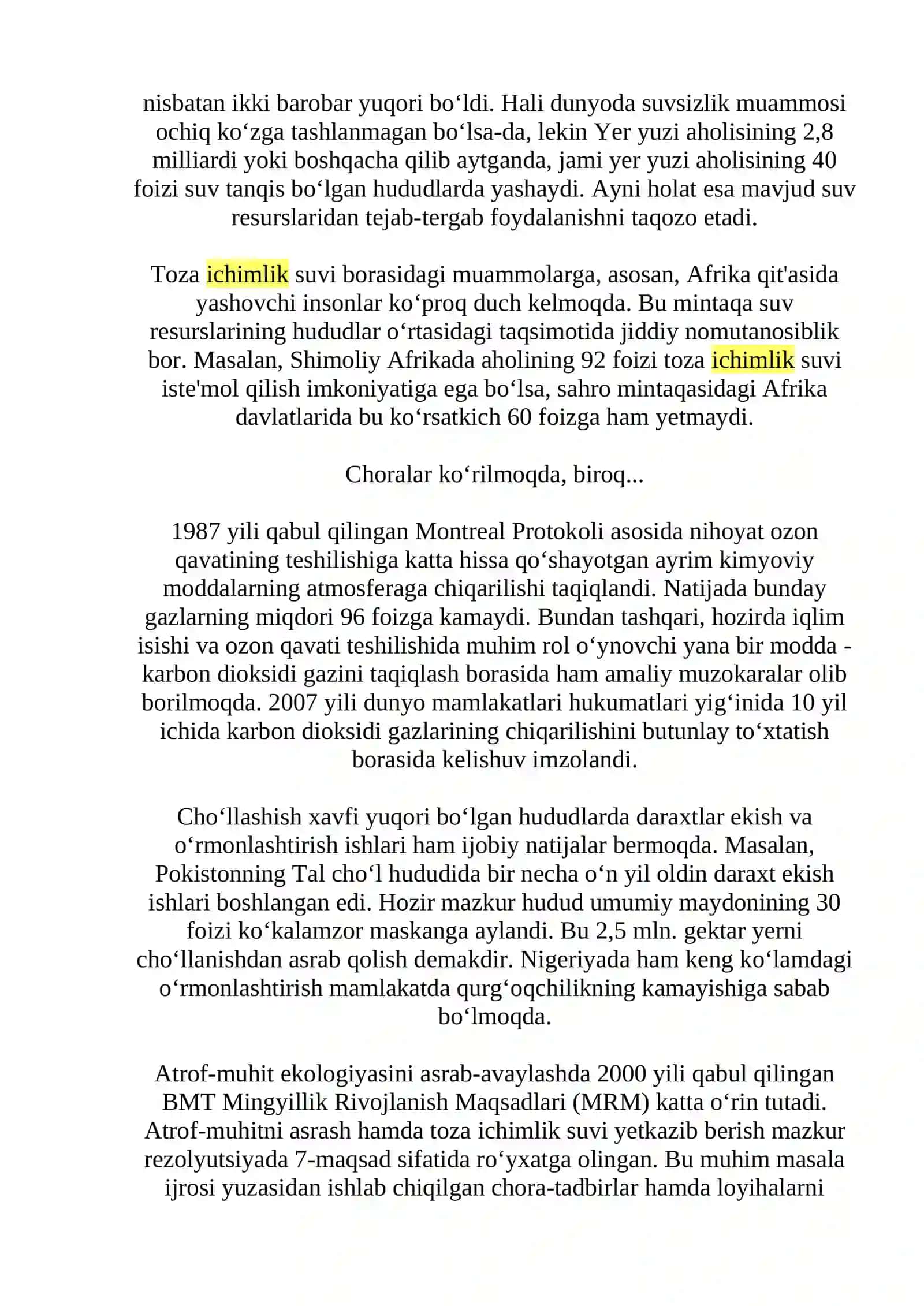 Ekologik Inqirozning Oqibatlari 3