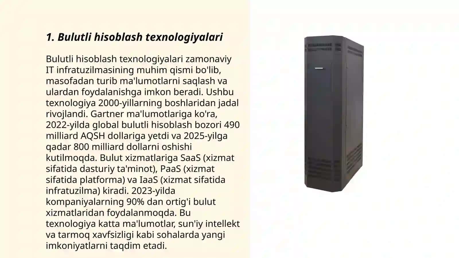 Bulutli hisoblash texnologiyalari 3