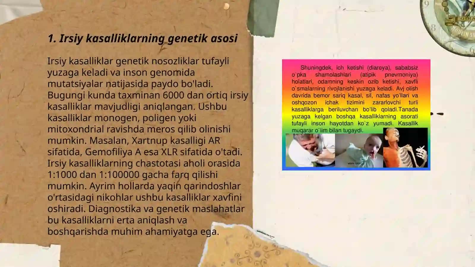 Irsiy va xramasoma kasalliklar 3