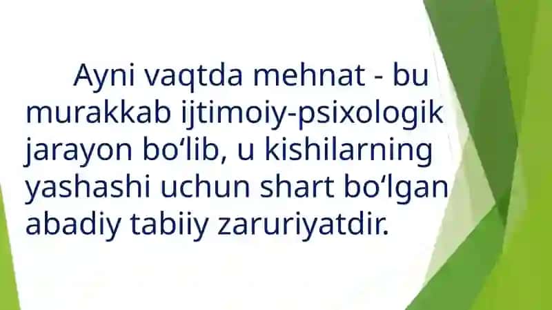Mehnatni boshqarish usullari 3