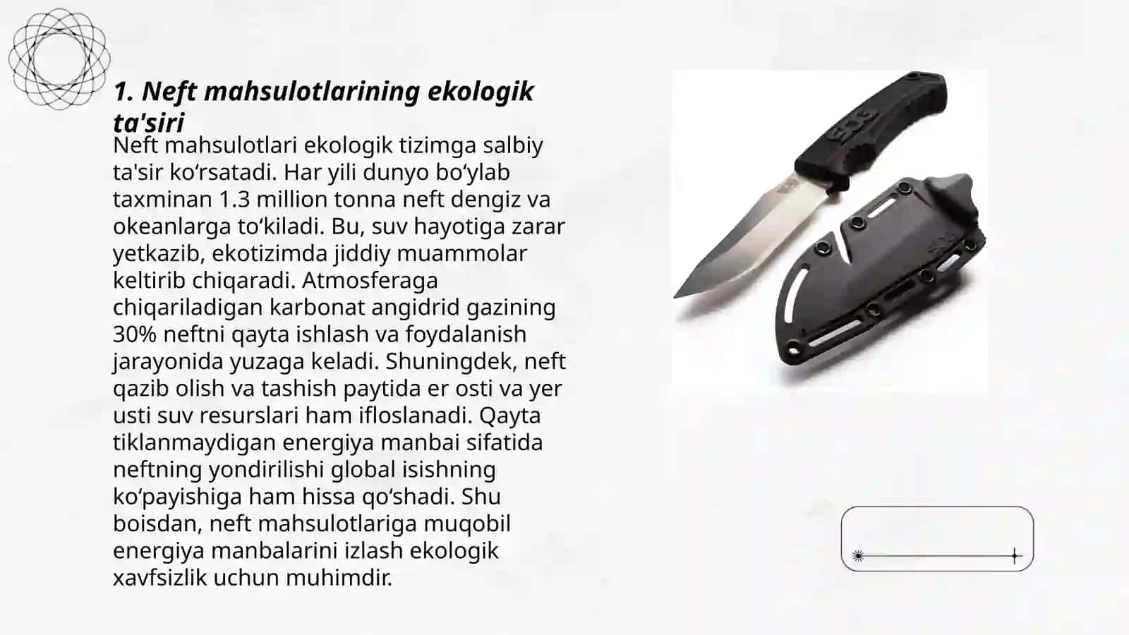 Neft mahsulotlarining ekologik ta'siri 3