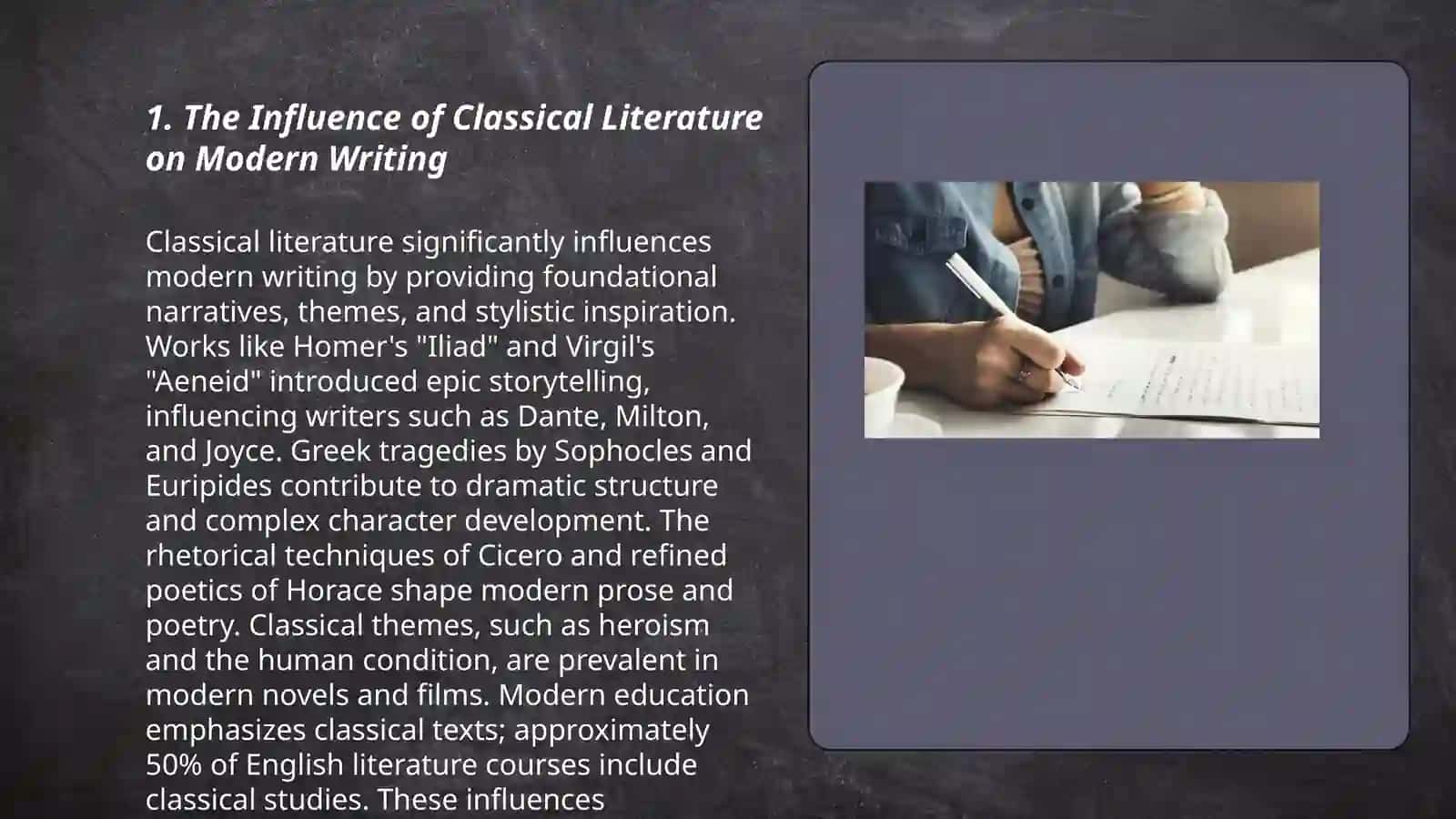 Writing at university level 3