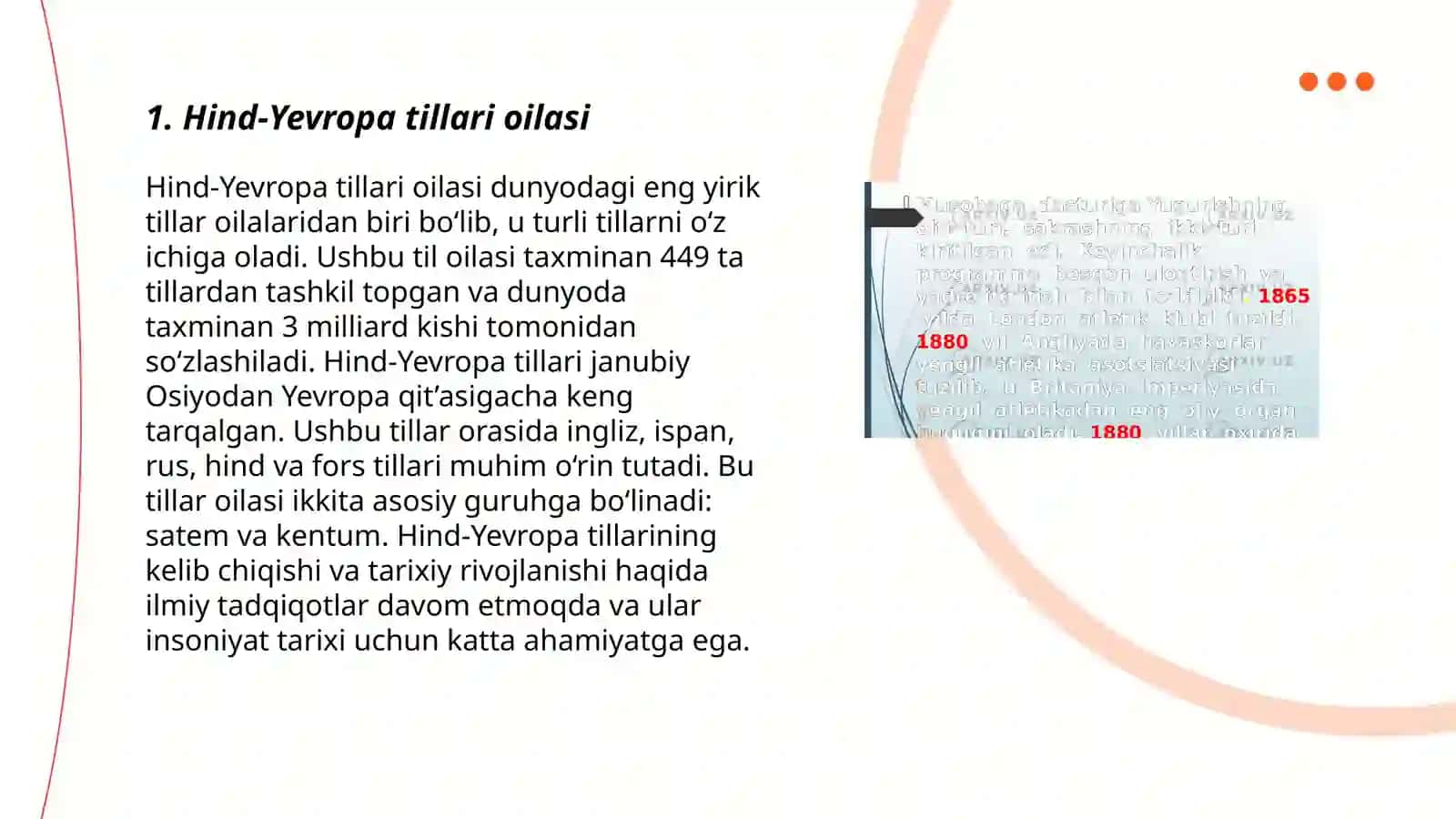 Jahon tillarining geneologik va tipologik tasnifi 3