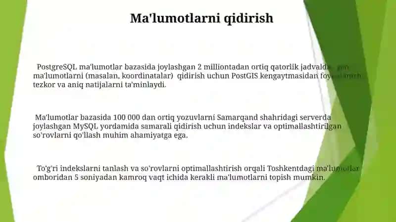 Ma’lumotlar bazasini yaratish usullari 3