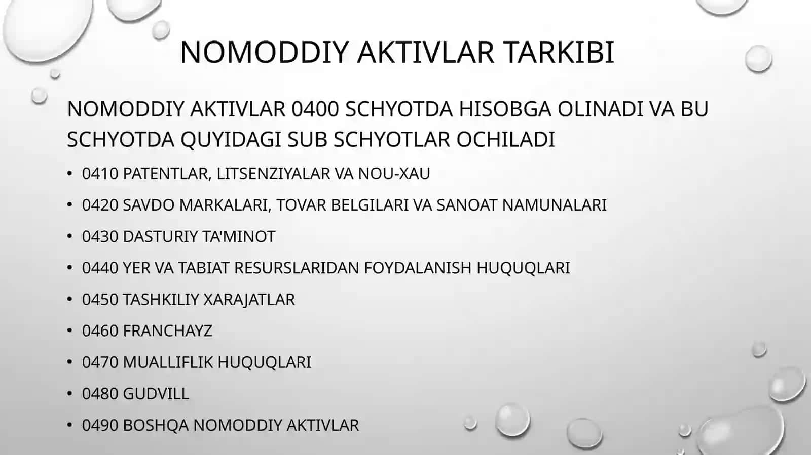 Kichik korxonalarda buxgalteriya hisobi 3