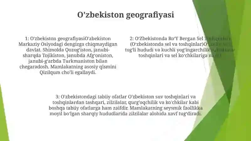 Oʻzbekistonda RoʻY Bergan Sel Toshqinlari 3