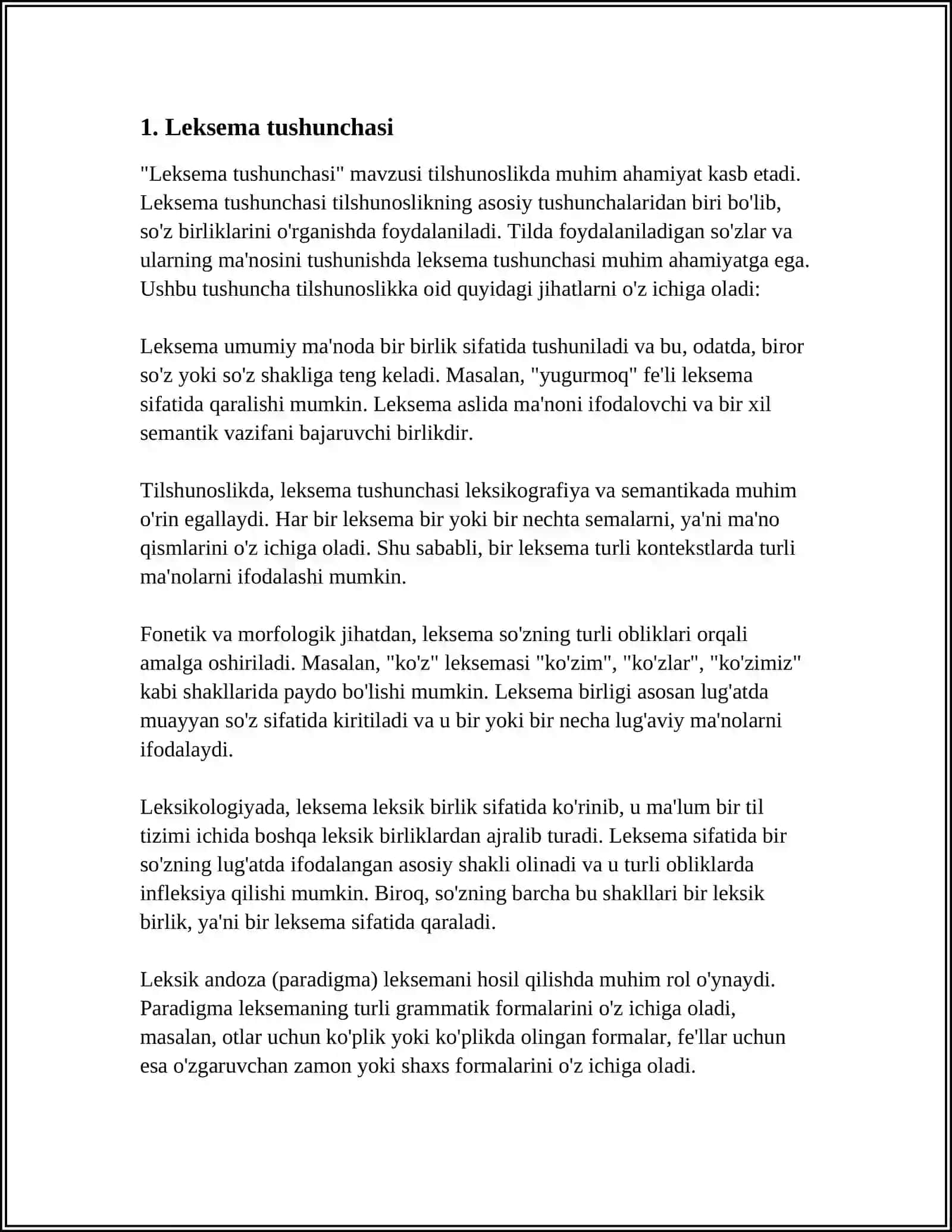 LEKSEMANING SEMANTIK MAZMUNI 3
